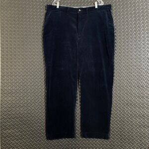 Polo By Ralph Lauren Navy Blue Corduroy Straight Leg Pants Men's Size 40/30